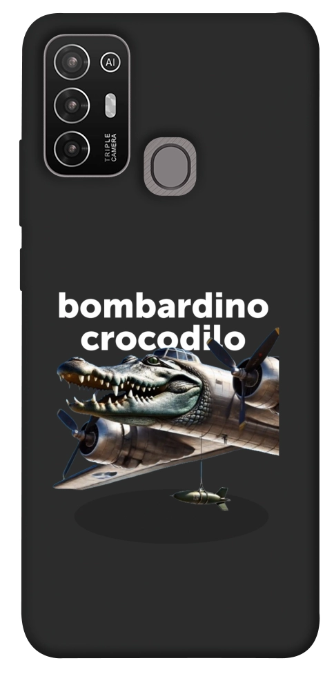 Чехол Bombardino Crocodilo volante для ZTE Blade A52