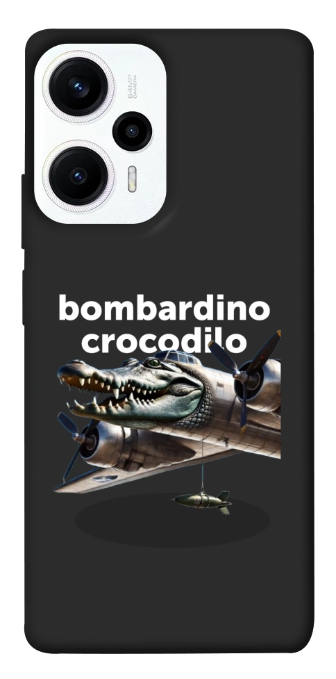 Чехол Bombardino Crocodilo volante для Xiaomi Poco F5