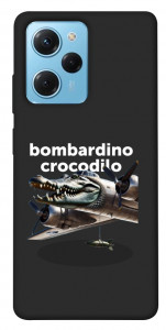 Чехол Bombardino Crocodilo volante для Xiaomi Poco X5 Pro 5G