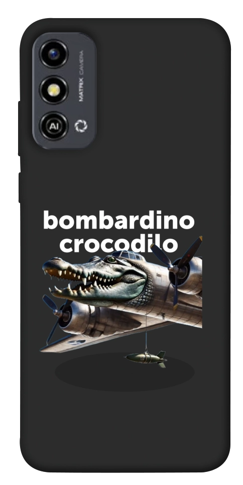 Чохол Bombardino Crocodilo volante для ZTE Blade A53