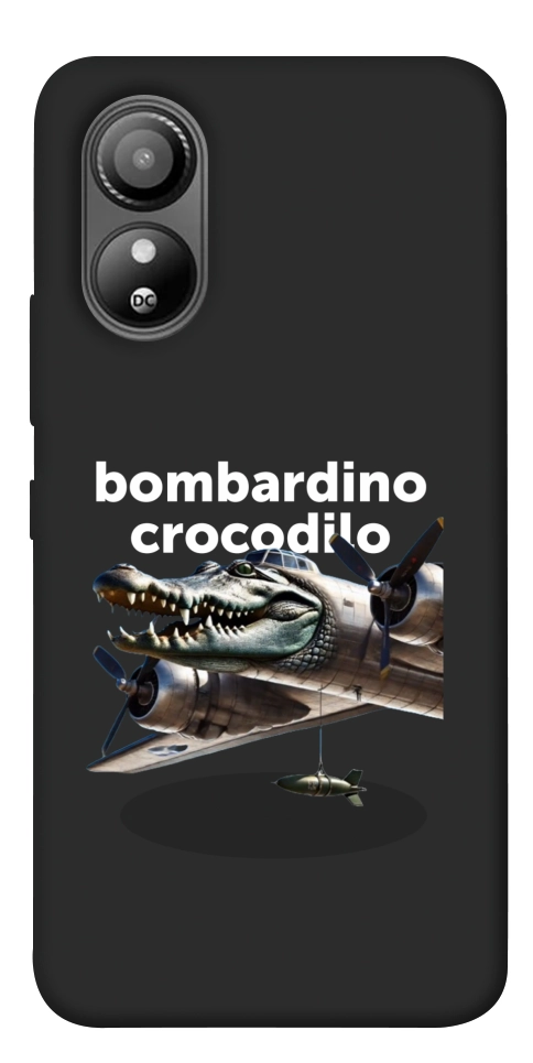 Чехол Bombardino Crocodilo volante для ZTE Blade L220