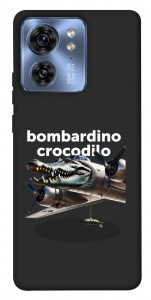 Чехол Bombardino Crocodilo volante для Motorola Edge 40