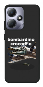 Чехол Bombardino Crocodilo volante для Infinix Hot 30i
