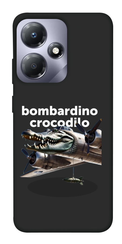 Чехол Bombardino Crocodilo volante для Infinix Hot 30 Play