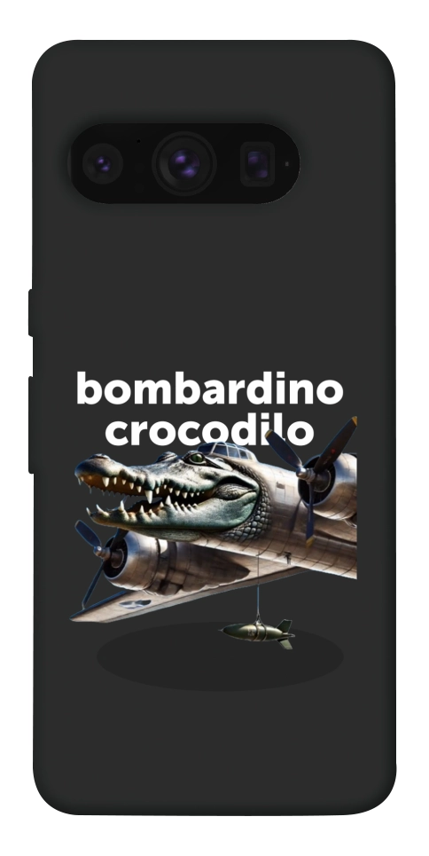 Чехол Bombardino Crocodilo volante для Google Pixel 8 Pro