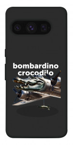 Чехол Bombardino Crocodilo volante для Google Pixel 8 Pro