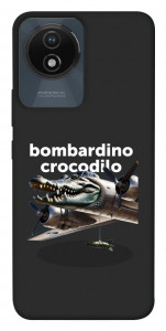 Чехол Bombardino Crocodilo volante для Vivo Y02