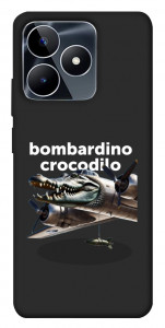 Чехол Bombardino Crocodilo volante для Realme C53