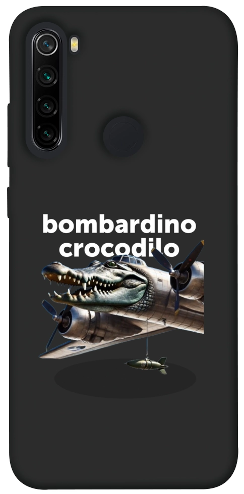 Чохол Bombardino Crocodilo volante для Xiaomi Redmi Note 8 2021