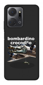 Чехол Bombardino Crocodilo volante для Huawei Honor X7a