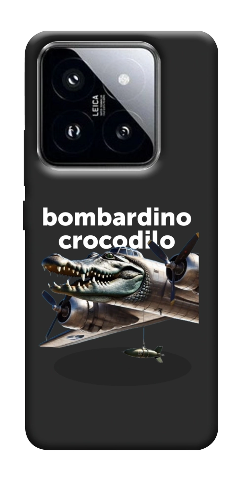 Чохол Bombardino Crocodilo volante для Xiaomi 14 Pro