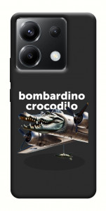 Чехол Bombardino Crocodilo volante для Xiaomi Poco X6