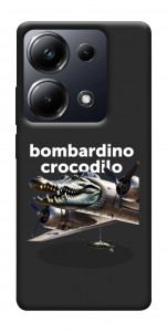 Чохол Bombardino Crocodilo volante для Xiaomi Poco M6