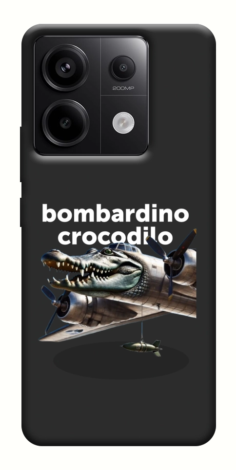 Чохол Bombardino Crocodilo volante для Xiaomi Redmi Note 13 Pro 4G