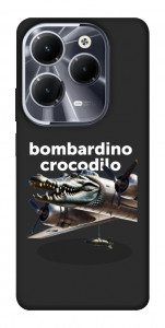 Чохол Bombardino Crocodilo volante для Infinix Hot 40 Pro