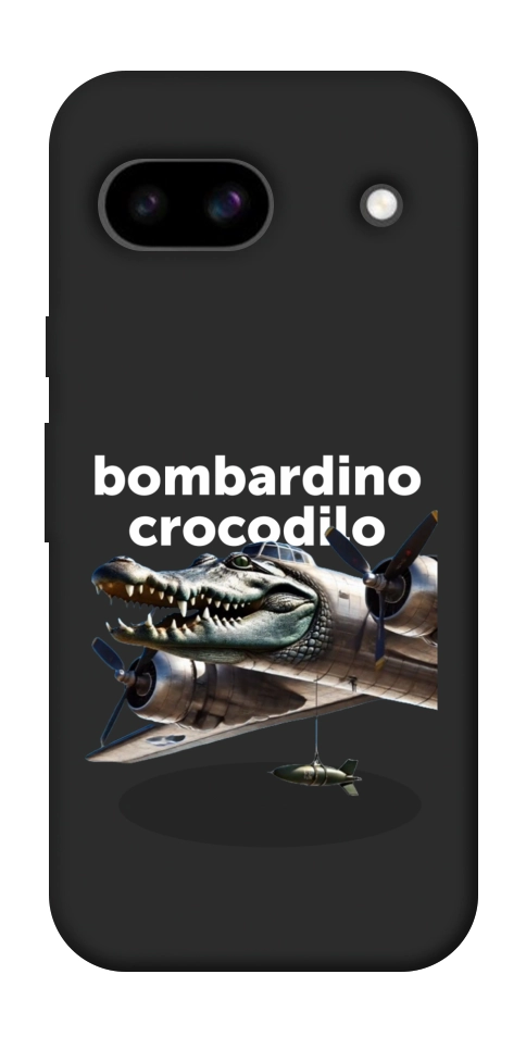 Чехол Bombardino Crocodilo volante для Google Pixel 8a