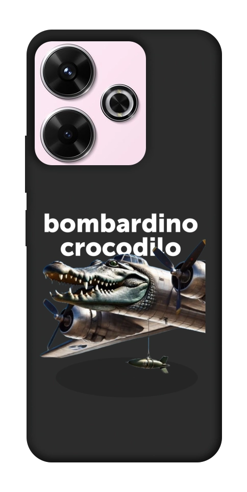 Чохол Bombardino Crocodilo volante для Xiaomi Redmi 13 4G