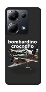 Чохол Bombardino Crocodilo volante для Xiaomi Poco M6 Pro 4G