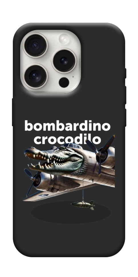 Чохол Bombardino Crocodilo volante для iPhone 16 Pro Max