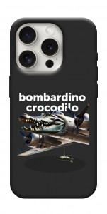 Чехол Bombardino Crocodilo volante для iPhone 16 Pro Max