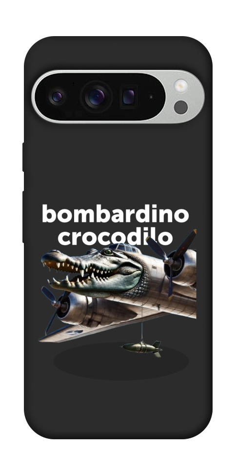 Чехол Bombardino Crocodilo volante для Google Pixel 9 Pro XL