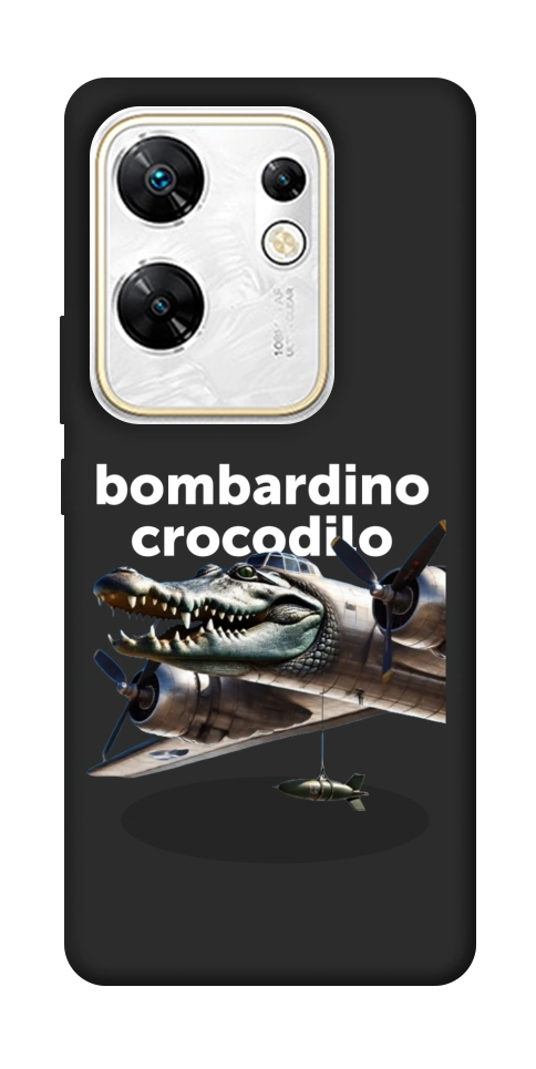 Чохол Bombardino Crocodilo volante для Infinix Zero 30 4G