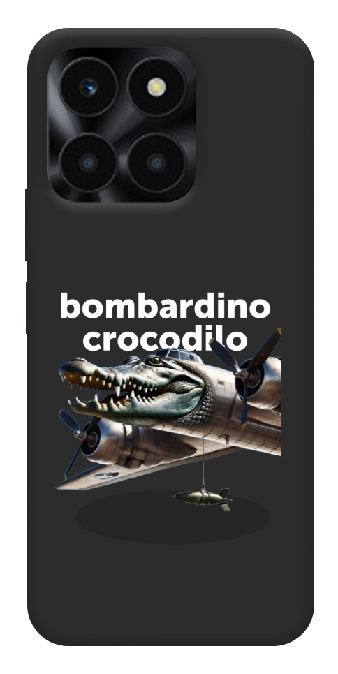 Чехол Bombardino Crocodilo volante для Huawei Honor X6a