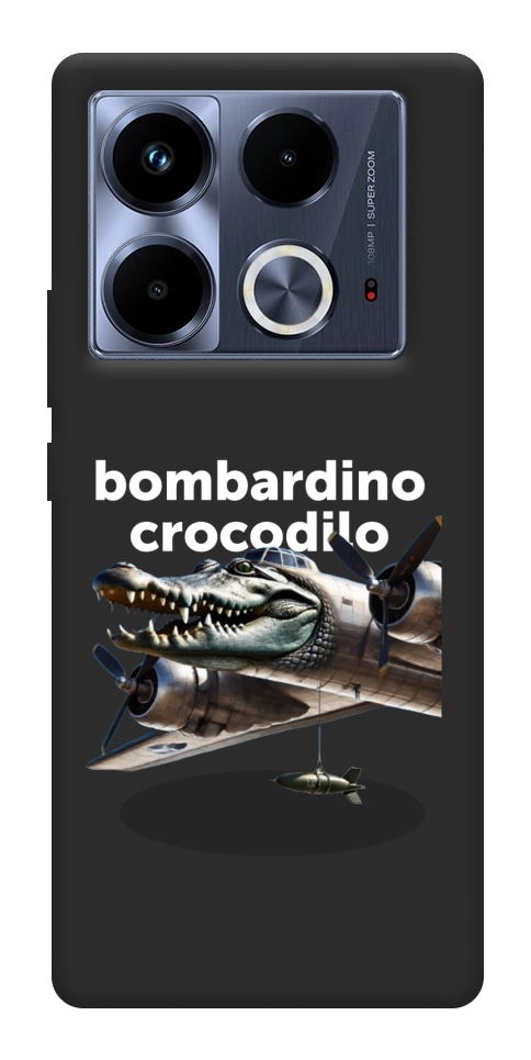 Чохол Bombardino Crocodilo volante для Infinix Note 40 4G