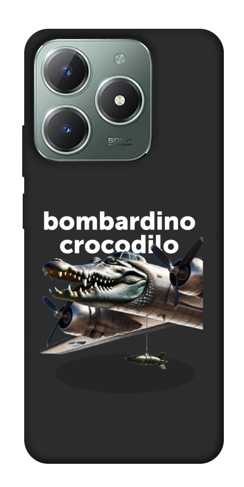 Чехол Bombardino Crocodilo volante для Realme C61