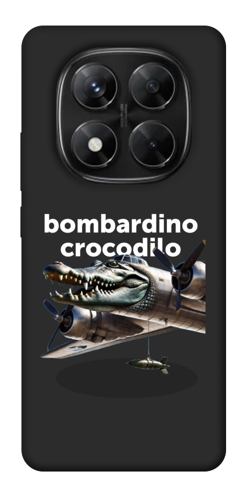 Чехол Bombardino Crocodilo volante для Xiaomi Redmi Note 14 Pro 5G
