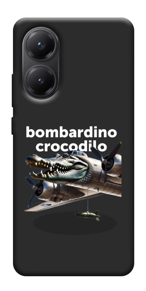 Чехол Bombardino Crocodilo volante для Xiaomi Poco X7 Pro