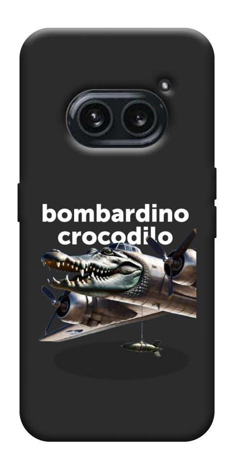 Чехол Bombardino Crocodilo volante для Nothing Phone (2a)