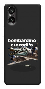Чехол Bombardino Crocodilo volante для Sony Xperia 5 V