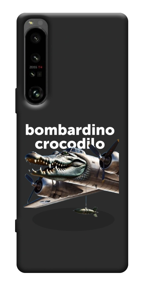 Чехол Bombardino Crocodilo volante для Sony Xperia 1 IV