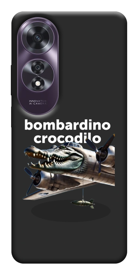 Чохол Bombardino Crocodilo volante для Oppo A60 4G