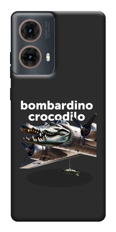 Чохол Bombardino Crocodilo volante для Motorola Moto G85