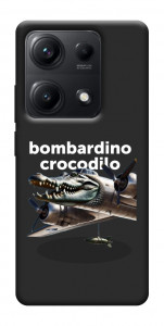 Чехол Bombardino Crocodilo volante для Xiaomi Redmi Note 14S