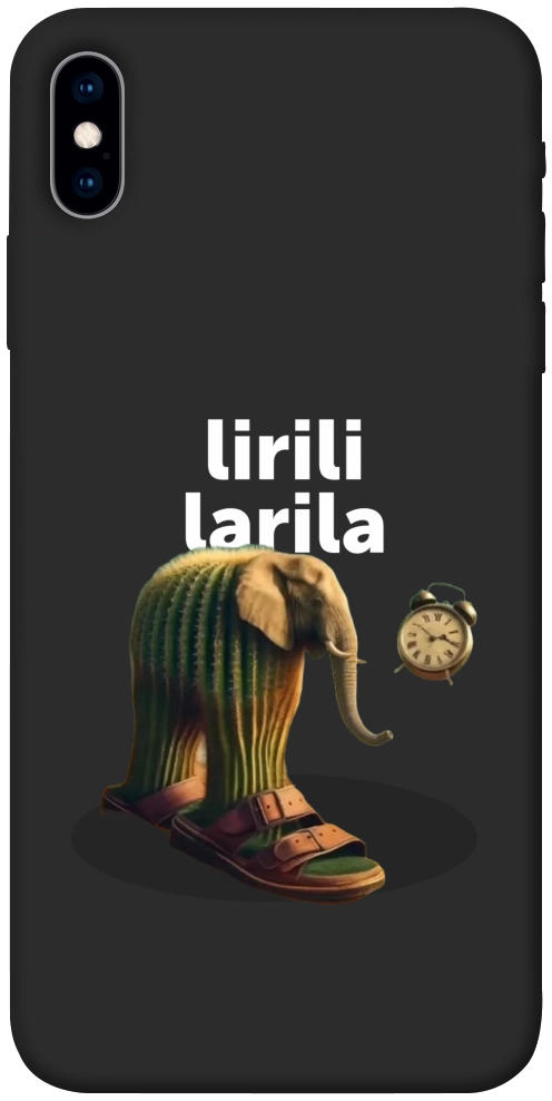 Чехол Lirili Larila cactusso для iPhone X