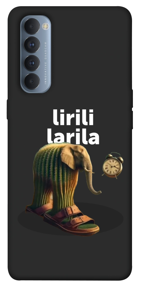 Чехол Lirili Larila cactusso для Oppo Reno 4 Pro