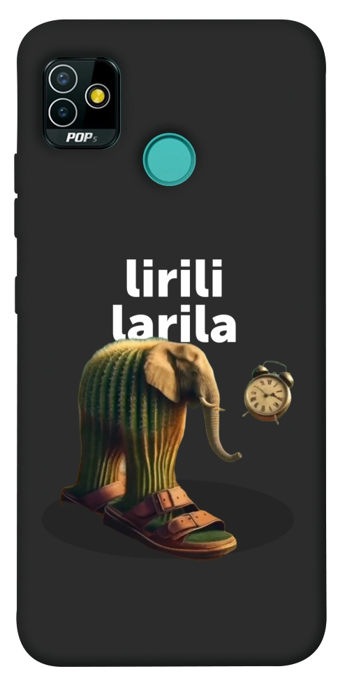 Чохол Lirili Larila cactusso для TECNO Pop 5