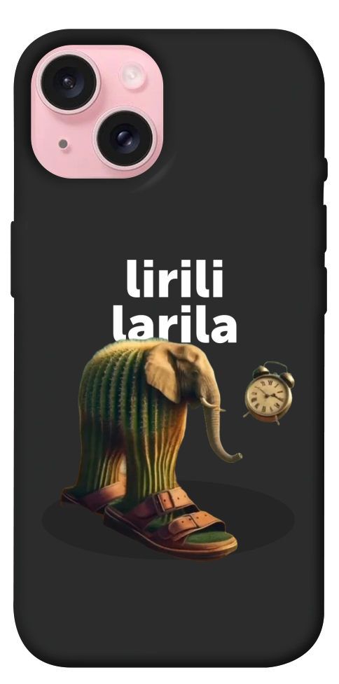 Чехол Lirili Larila cactusso для iPhone 15
