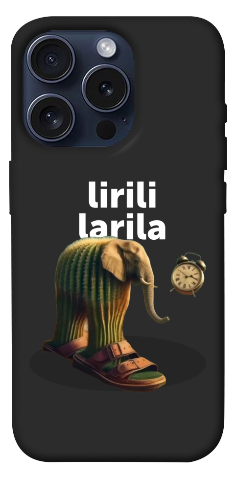 Чехол Lirili Larila cactusso для iPhone 15 Pro