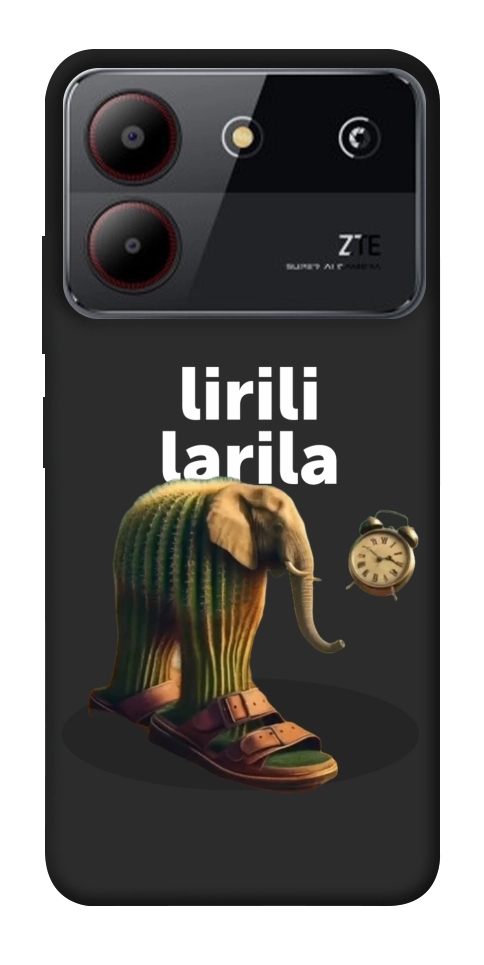 Чехол Lirili Larila cactusso для ZTE Blade A54 4G