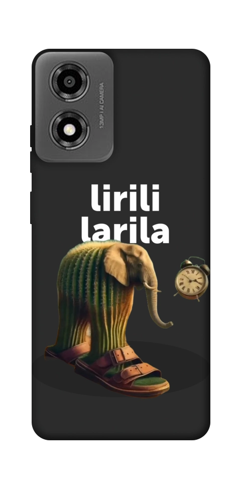 Чехол Lirili Larila cactusso для Motorola Moto E14