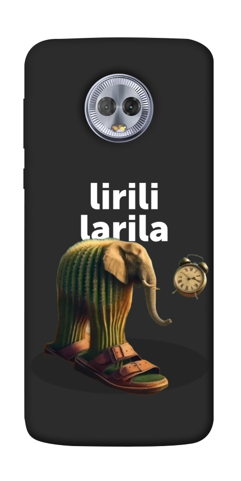 Чехол Lirili Larila cactusso для Motorola Moto G6 Plus