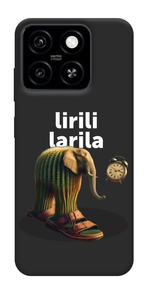 Чехол Lirili Larila cactusso для ZTE Blade A55 4G