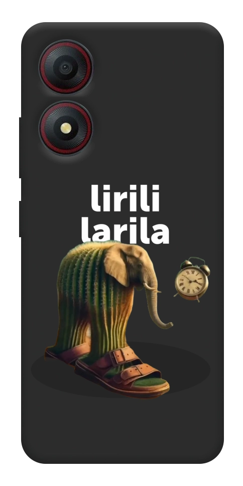 Чехол Lirili Larila cactusso для ZTE Blade A34 4G