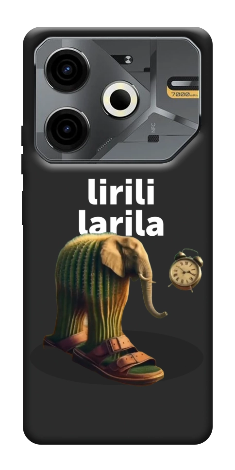 Чехол Lirili Larila cactusso для TECNO Pova 6 Neo (LI6)