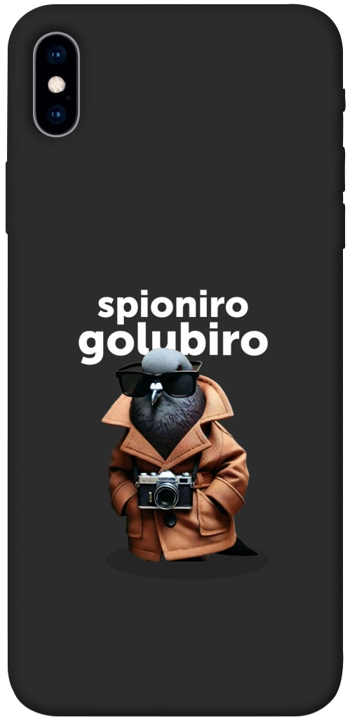 Чехол Spioniro Golubiro Segreto для iPhone XS Max