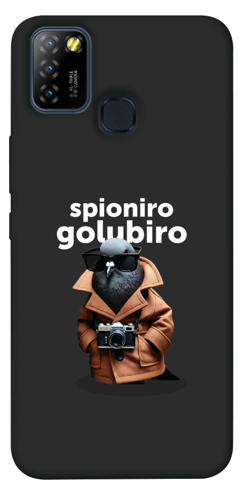 Чехол Spioniro Golubiro Segreto для Infinix Hot 10 Lite